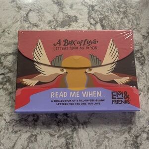 A Box of Love Letters From Me to You